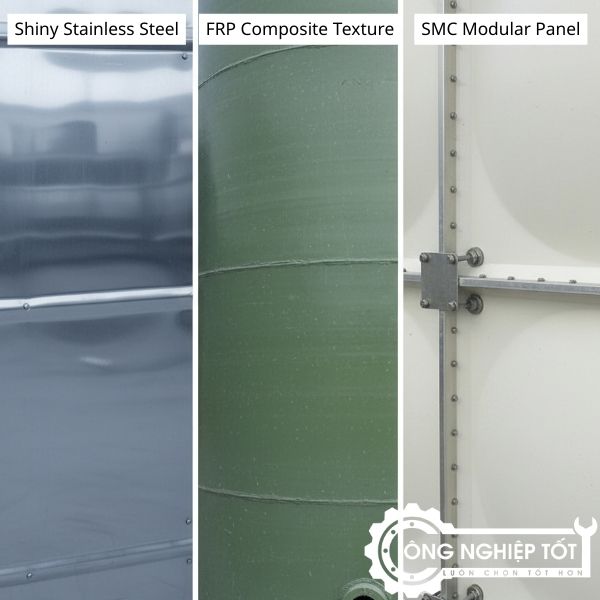 Xu hướng vật liệu bồn nước 2025